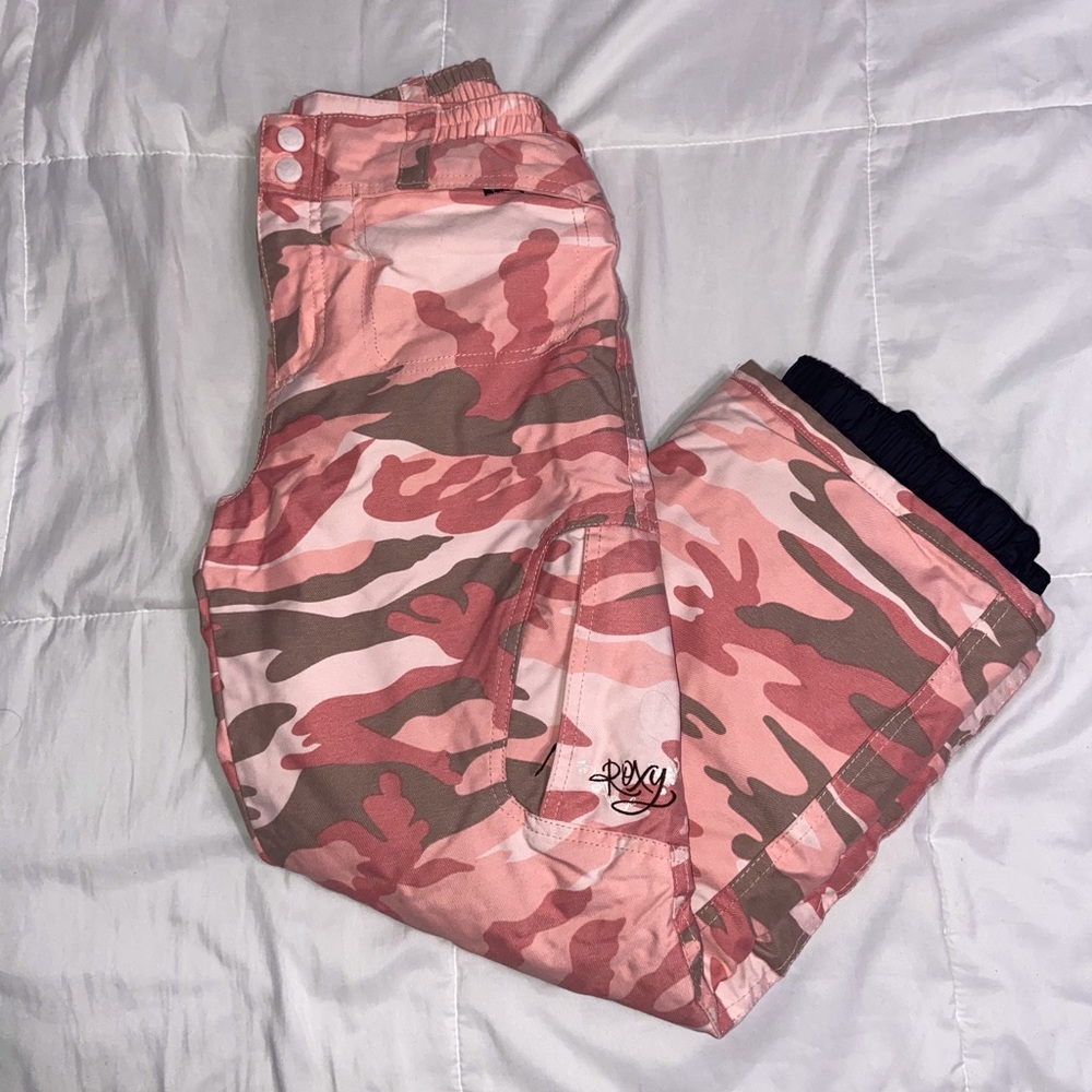 ROXY Pink Child Snow Pants